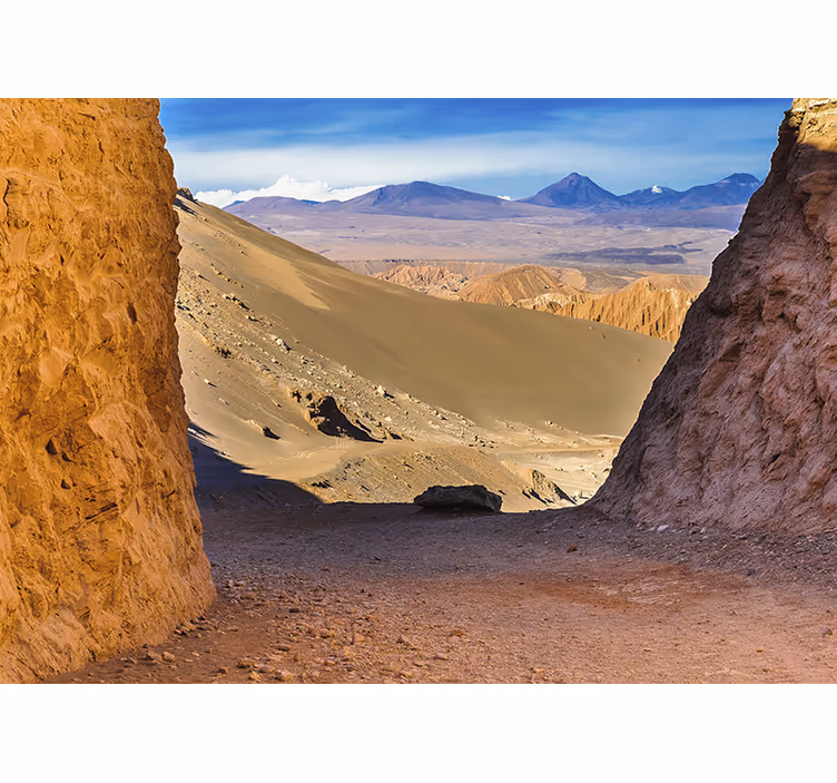 Roleta do obývačky dizajn atacama púšte - Tenstickers