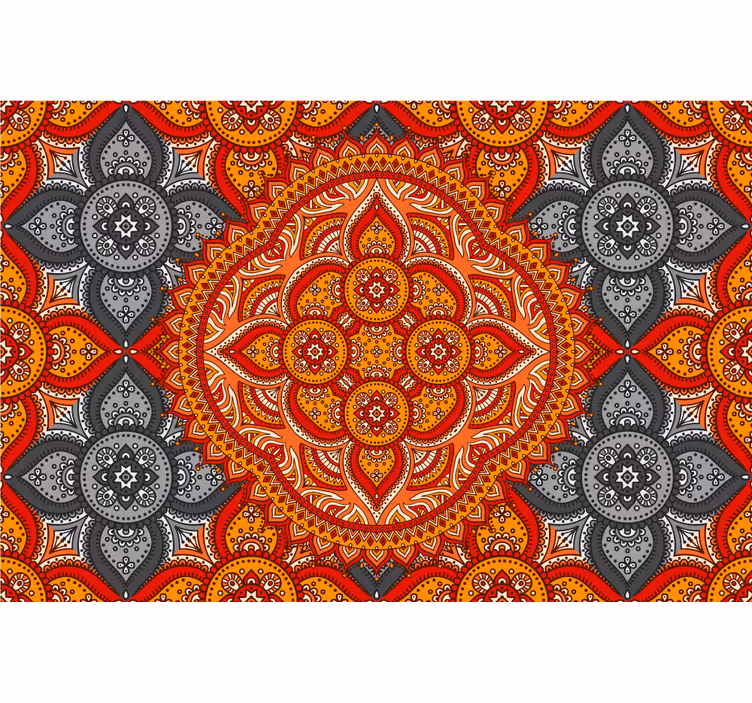 Roleta do obývačky mandala art od henna - Tenstickers