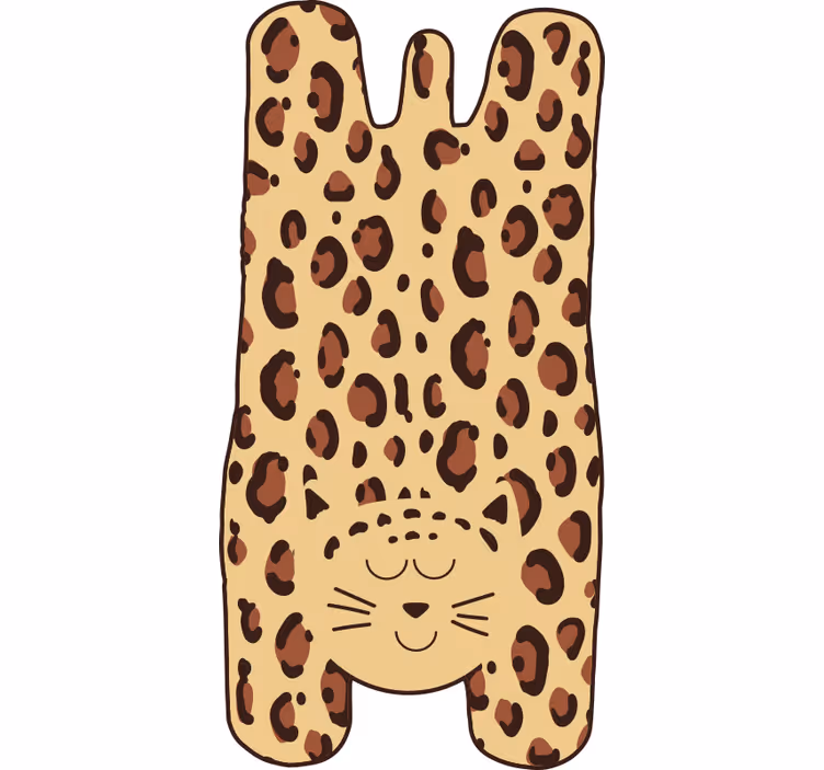 Béžová roleta detská šelma - Tenstickers