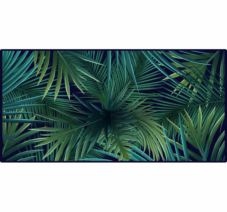 Roleta do izby s intenzívnymi listami monstera - Tenstickers