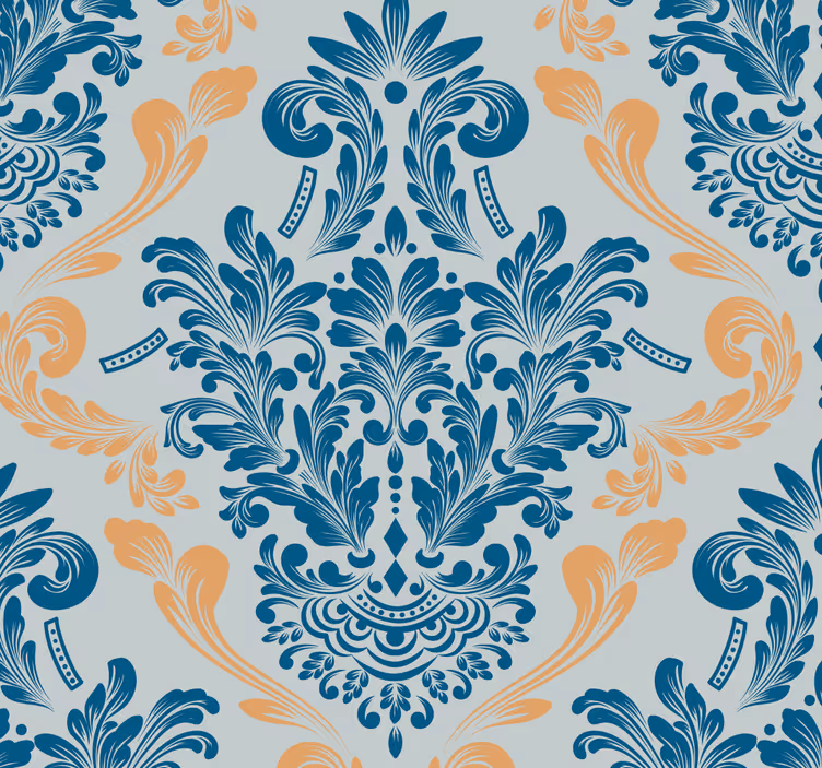 Roleta vintage s elegantným ornamentálnym dizajnom - Tenstickers