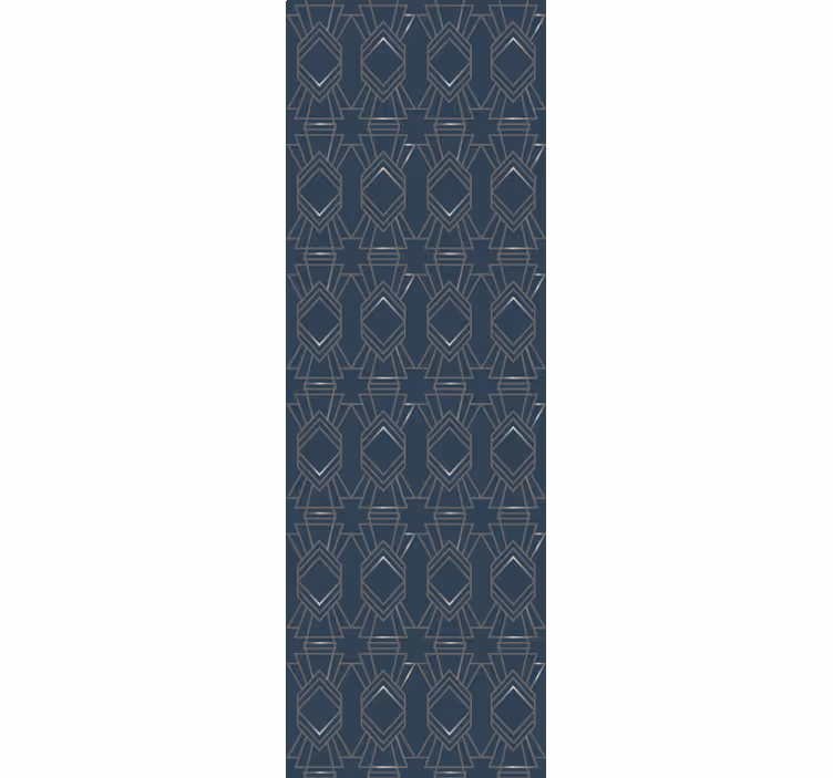 Roleta vintage v štýle art déco kosoštvorec - Tenstickers