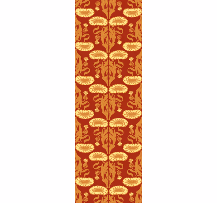 Roleta vintage v štýle art nouveau - Tenstickers