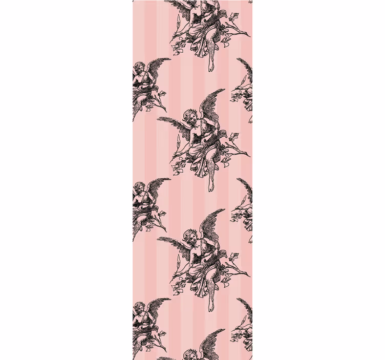 Roleta vintage s dizajnom vzoru toile jouy - Tenstickers