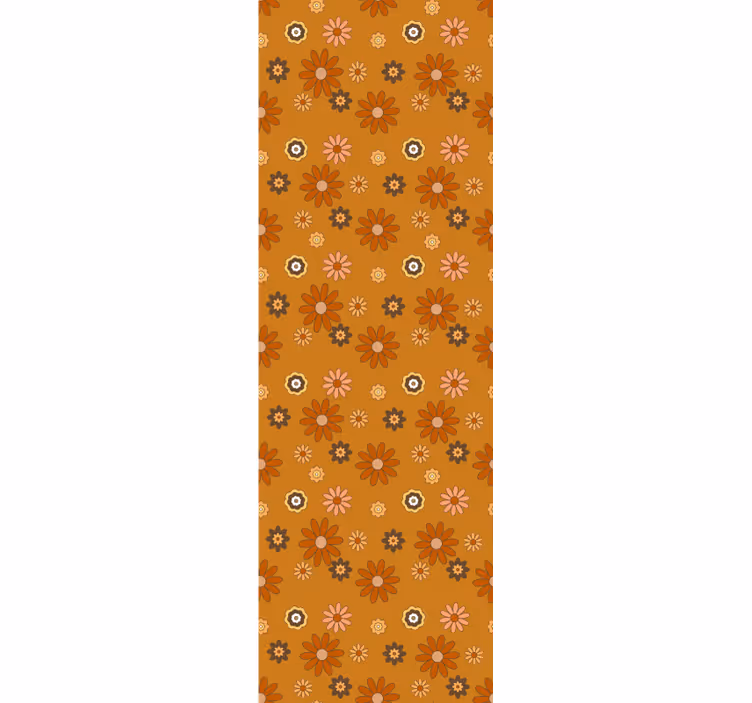 Roleta vintage kvetinová moc 60. rokov - Tenstickers