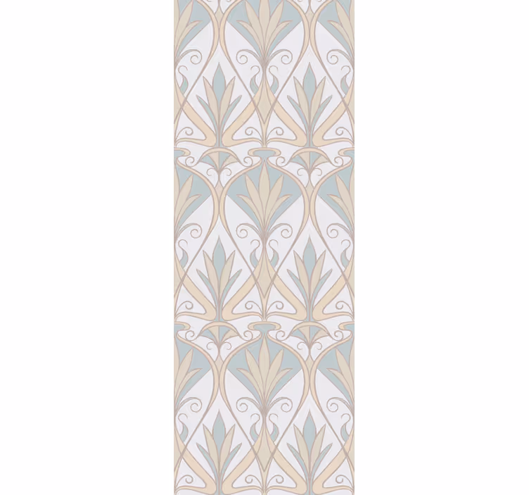 Roleta vintage botanický retro kvetinový vzor - Tenstickers
