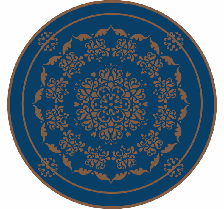 Roleta do izby veľká starobylá mandala - Tenstickers