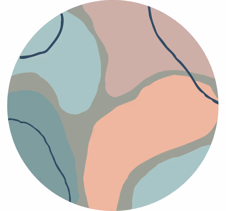 Roleta do izby s abstraktnými geometrickými tvarmi - Tenstickers