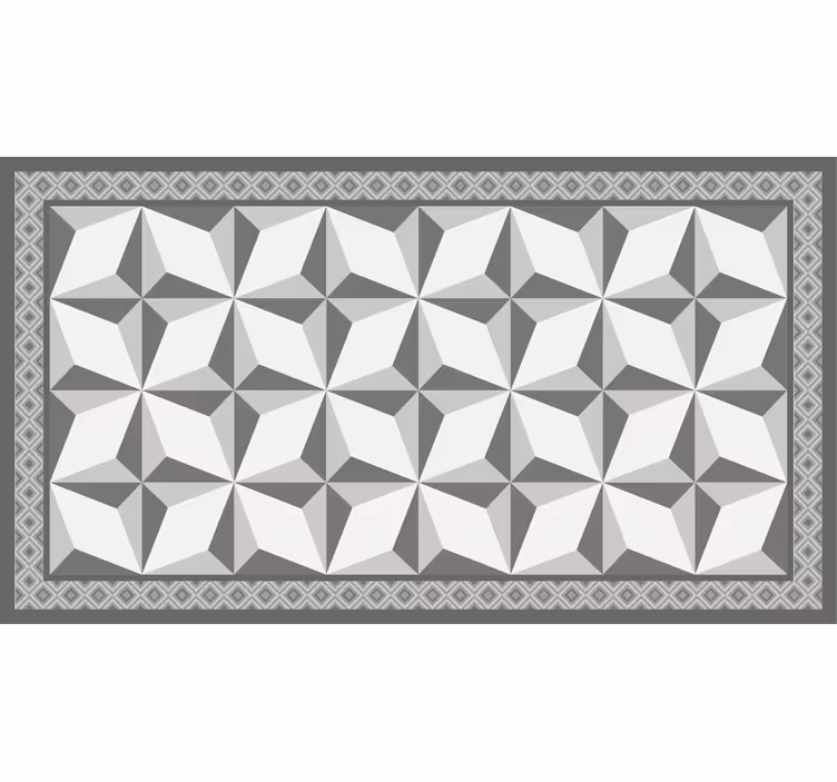 Sivá roleta s geometrickým vzorom margot - Tenstickers