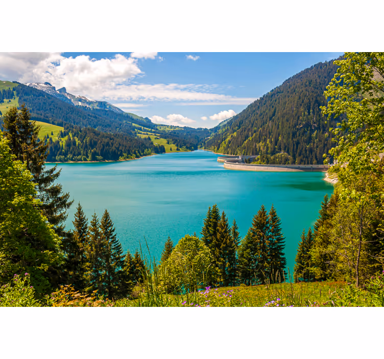 Roleta do obývačky lago longrin - Tenstickers