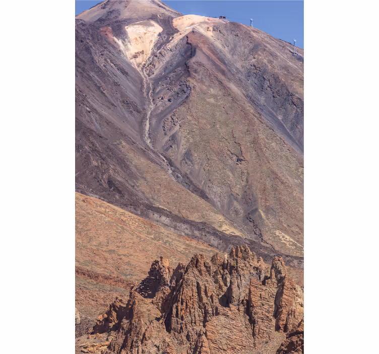 Roleta do obývačky s výhľadom na teide - Tenstickers