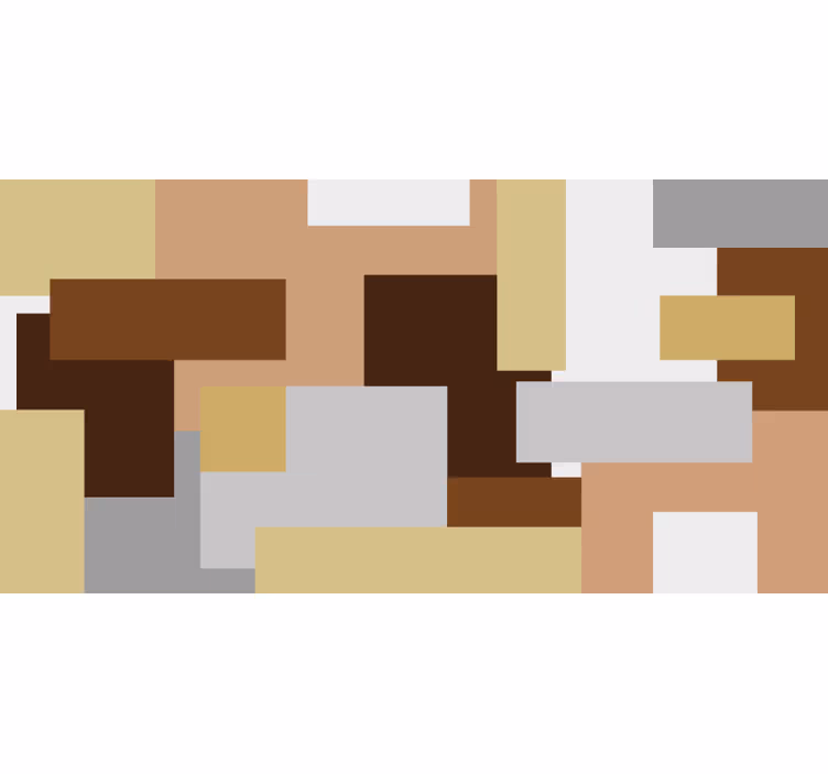 Roleta do izby nordické béžové štvorce - Tenstickers