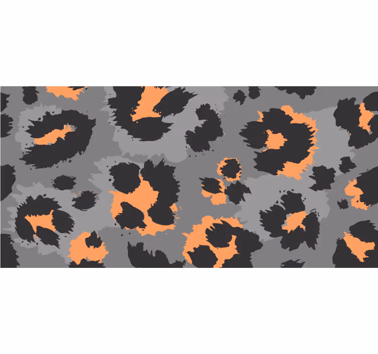 Roleta do izby v šedom leopardom vzore - Tenstickers