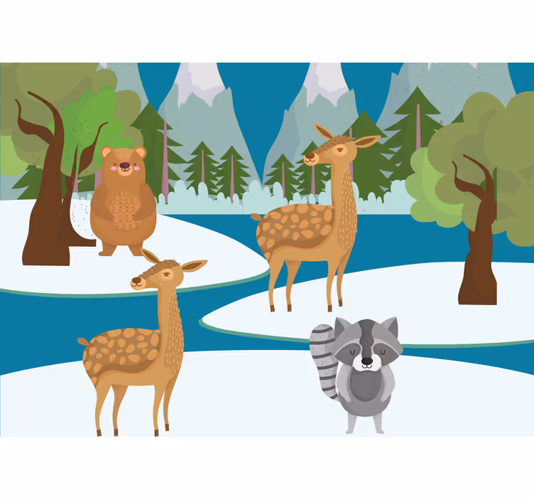 Roleta do detskej izby modrá obloha s hviezdami - Tenstickers