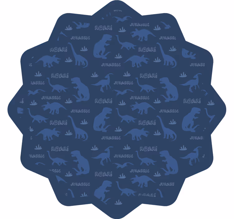 Roleta do detskej izby s dinosaurom na svetlom pozadí - Tenstickers