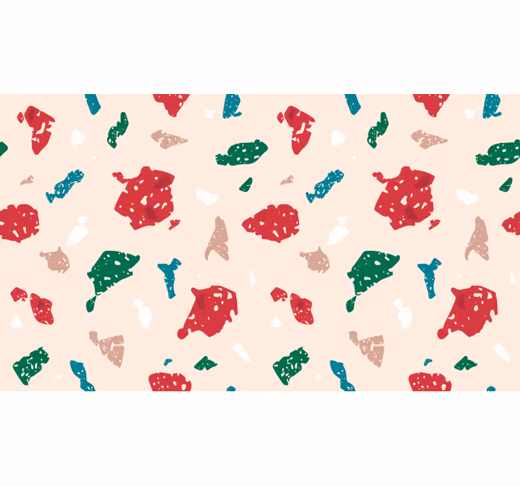 Roleta do detskej izby terrazzo pre deti - Tenstickers