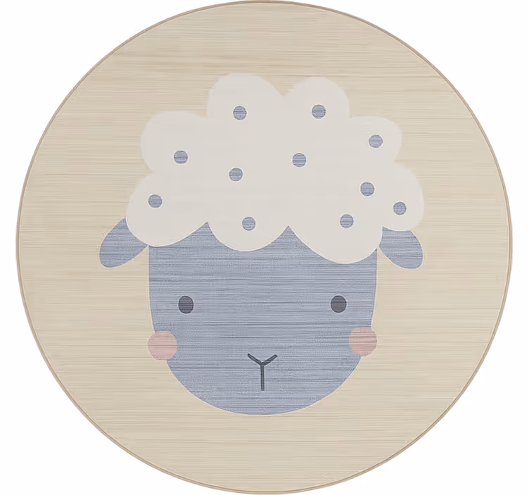 Roleta do detskej izby béžová ovečka - Tenstickers