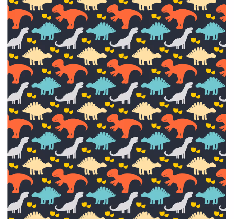 Roleta do detskej izby s motívom dinosaurov - Tenstickers