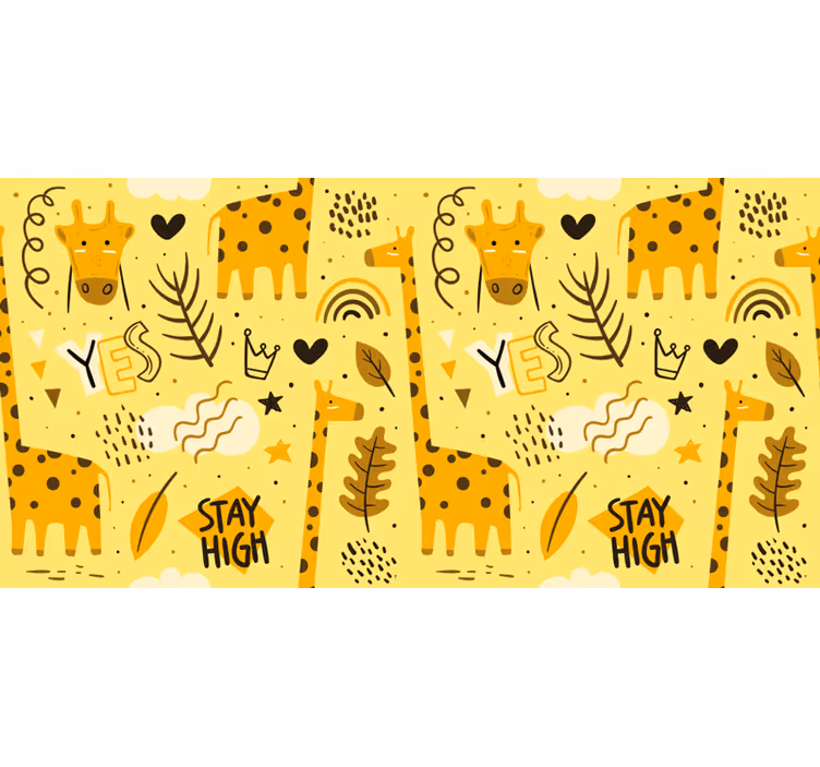 Roleta do detskej izby Žirafy - Tenstickers