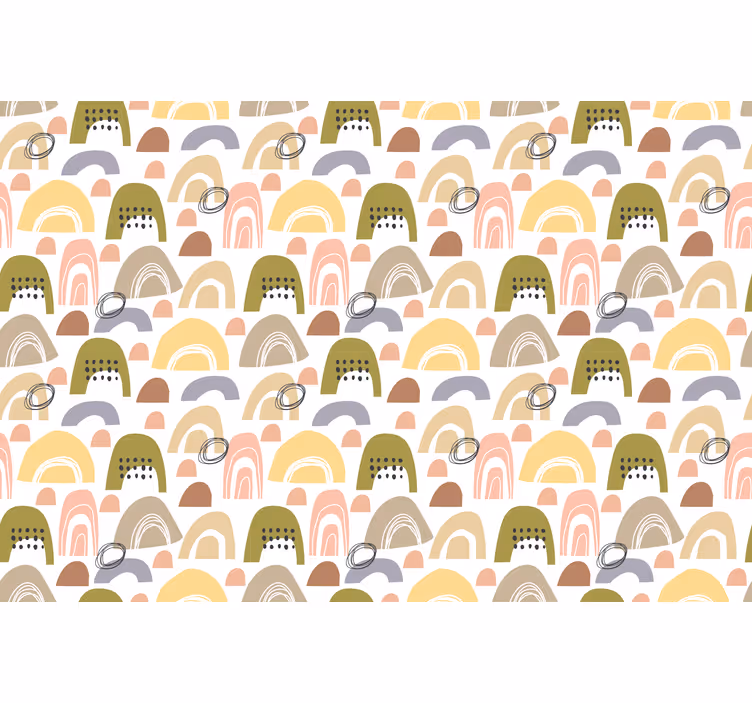 Roleta do detskej izby s motívom severskej dúhy - Tenstickers