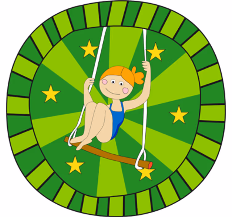 Roleta do detskej izby berta v cirkuse - Tenstickers