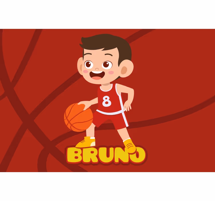 Roleta do detskej izby s menom malého basketbalistu - Tenstickers