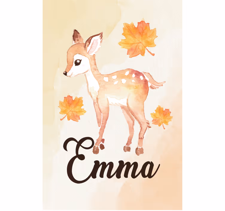 Roleta do detskej izby jelenček - Tenstickers