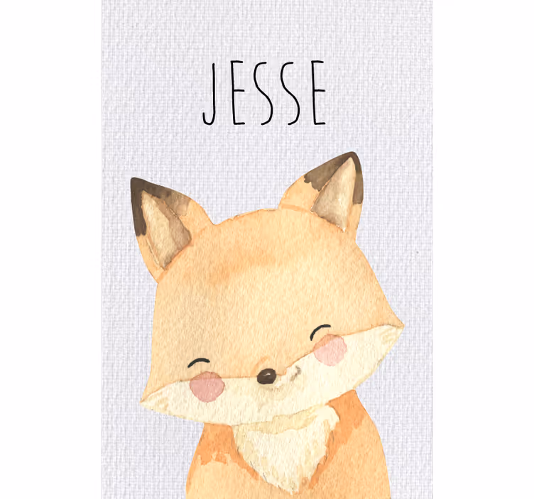 Roleta do detskej izby lesný líšček - Tenstickers