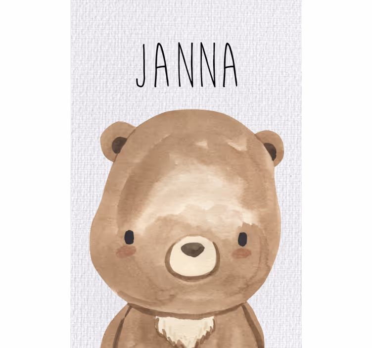 Roleta do detskej izby medvedík z lesa - Tenstickers