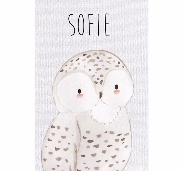 Roleta do detskej izby sovička z lesa - Tenstickers