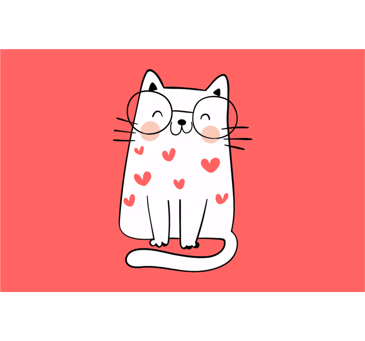 Roleta do detskej izby s usmievavou mačkou - Tenstickers