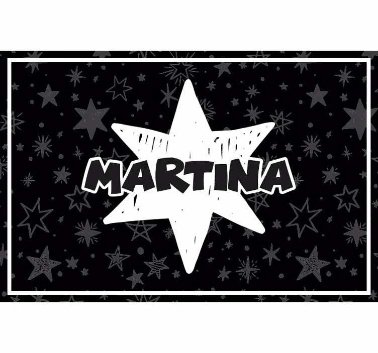 čierna roleta na mieru star - Tenstickers