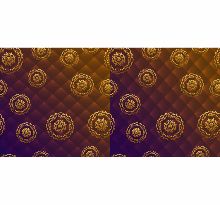 Roleta do izby elegantná mandala v mnohých farbách - Tenstickers