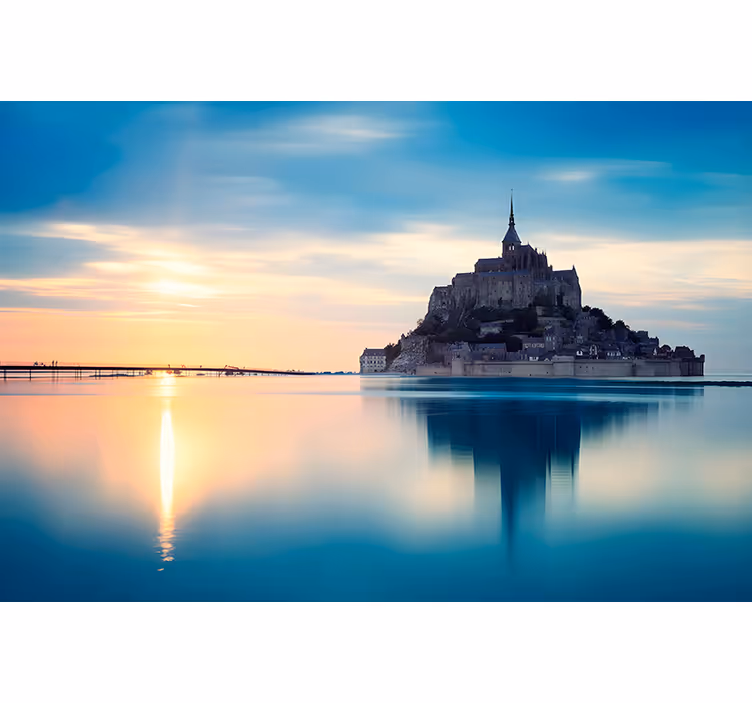 Roleta do obývačky mont saint-michel - Tenstickers