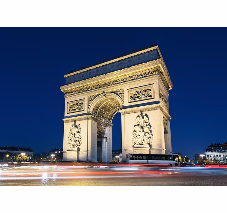 Roleta do obývačky víťazný oblúk paríž - Tenstickers