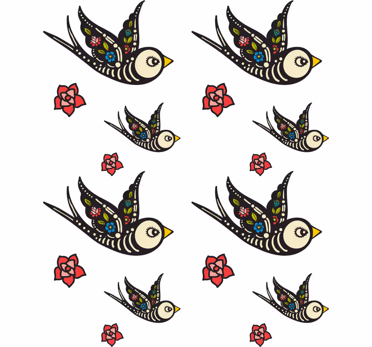 Roleta pre teenagera mexické vtáčiky - Tenstickers