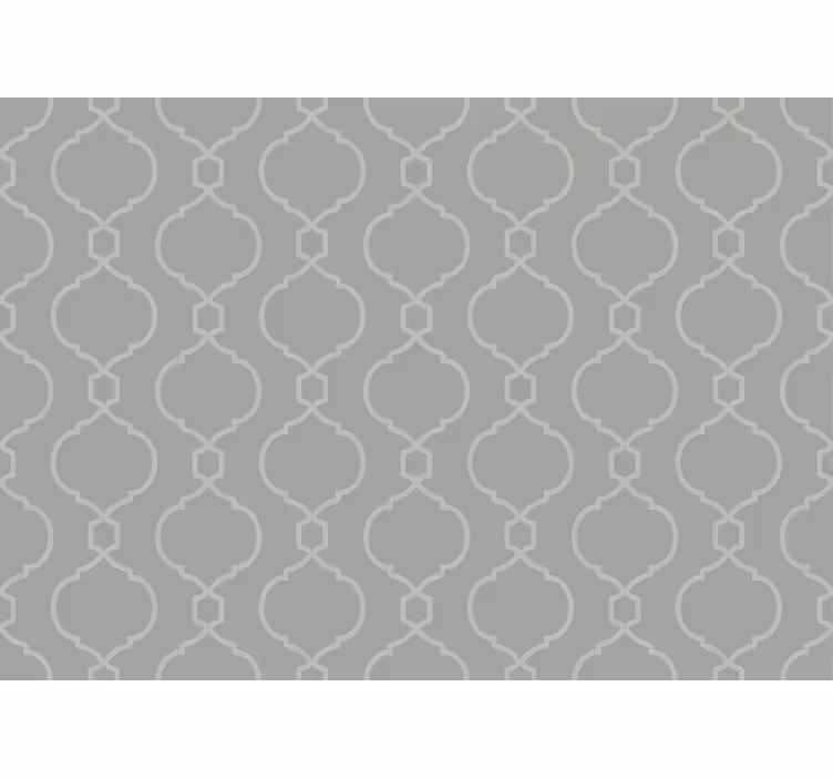 Sivá roleta s geometrickým vzorom hamptons - Tenstickers