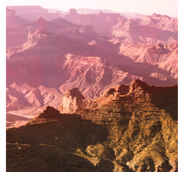 Roleta do kancelárie v odtieňoch grand canyonu - Tenstickers