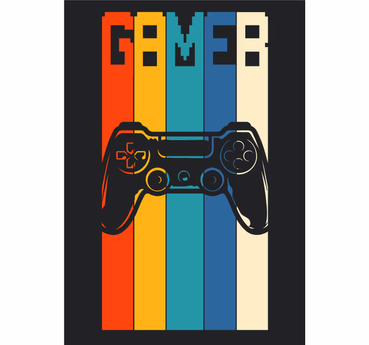 Roleta pre teenagera gamer - Tenstickers
