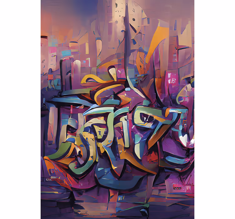 Roleta pre teenagera so streetart graffiti - Tenstickers