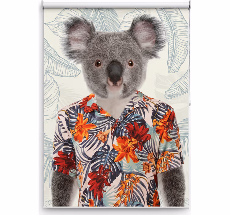 Roleta pre teenagera elegantná koala - Tenstickers