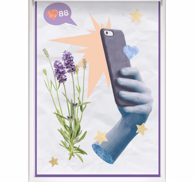 Roleta pre teenagera digitálny svet - Tenstickers