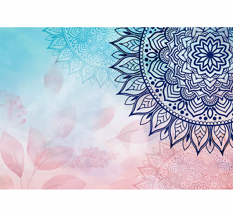 Zenová roleta bohémska mandala - Tenstickers