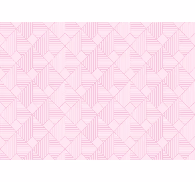 Vonkajšia roleta s ružovým abstraktným geometrickým vzorom - Tenstickers