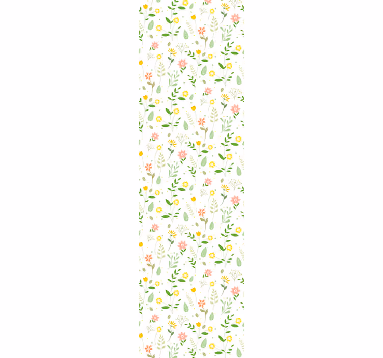 Vonkajšia roleta s multicolor kvetinovým dizajnom - Tenstickers