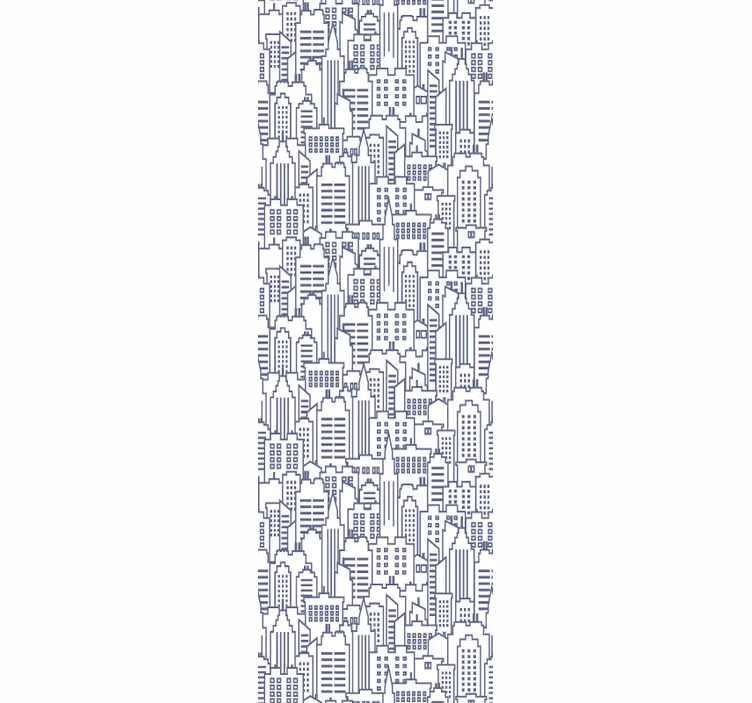Roleta pre teenagera mestský vzor - Tenstickers