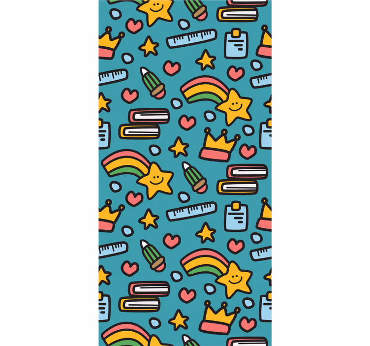 Roleta pre teenagera s kawaii detským vzorom - Tenstickers