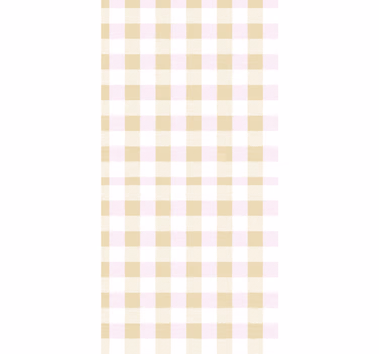 Roleta pre teenagera ružovo-zlatý károvaný vzor - Tenstickers