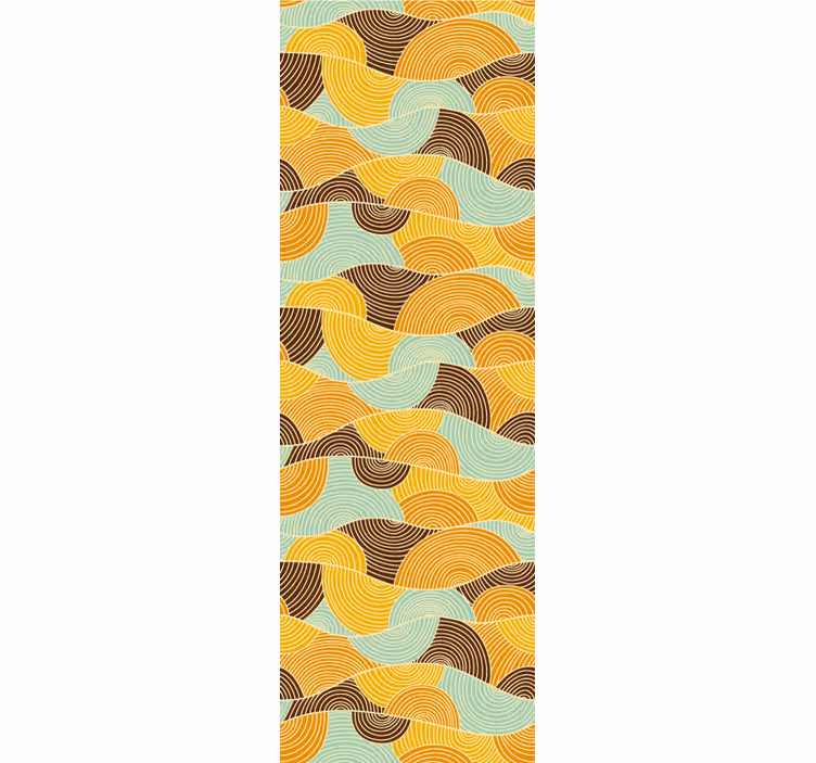 Klasická roleta psychedelické hippie vzory - Tenstickers