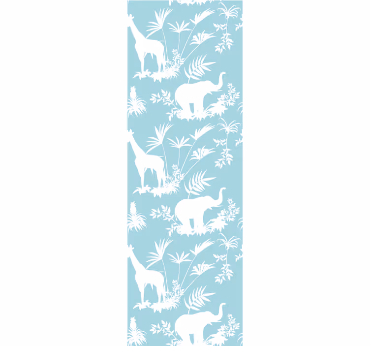 Klasická roleta jungle toile vintage vzor - Tenstickers